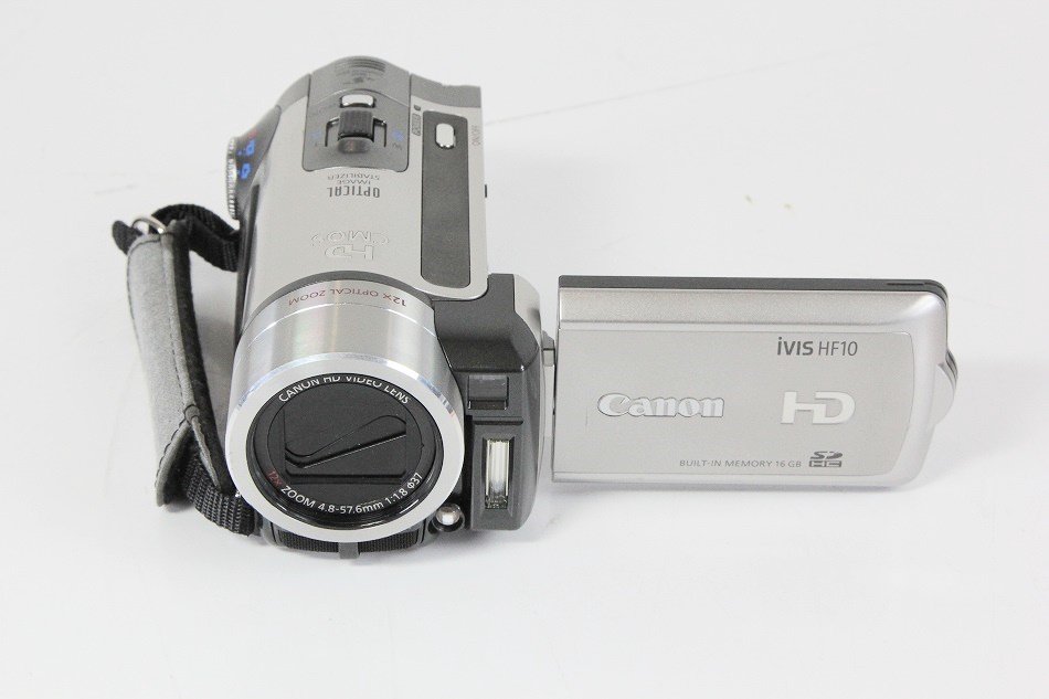 HF10｜Canon フルハイビジョンビデオカメラ iVIS (アイビス) HF10 iVIS