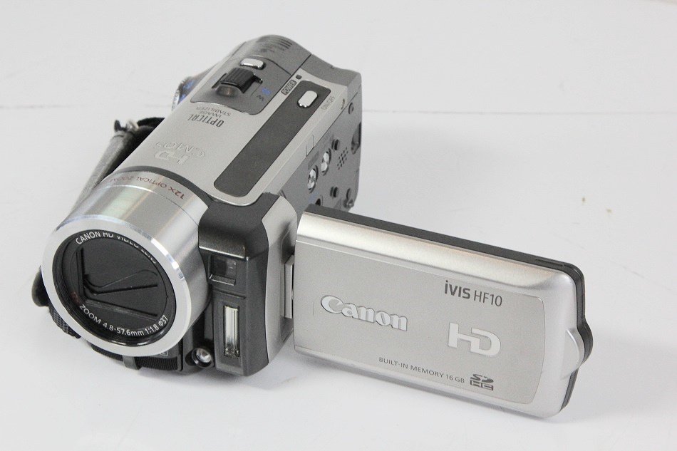 Canon フルハイビジョンビデオカメラ iVIS (アイビス) HF10 iVIS HF10