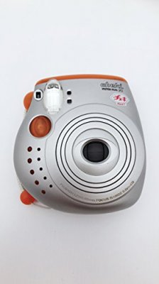 インスタントカメラ instax mini 20 チェキ (チェキオレンジ)【中古品】
