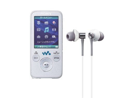 NW-S636F(W)｜SONY ウォークマン Sシリーズ 4GB FM付 ホワイト NW