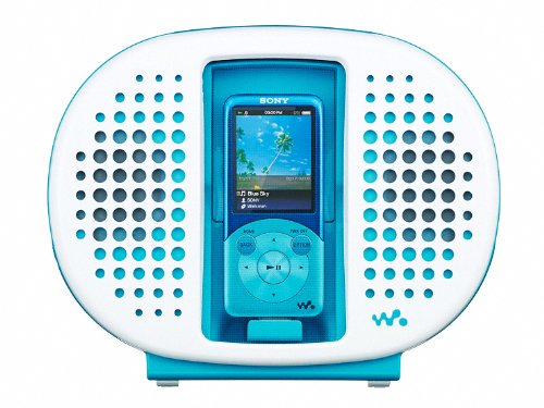 RDP-NWR100L｜SONY ウォークマン用ドックスピーカー 防水仕様 ブルー