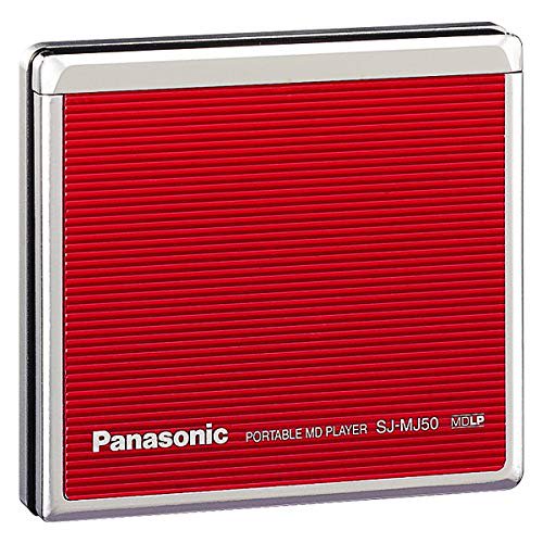 Panasonic SJ-MJ55 ポータブルMDプレイヤー レッドPanasonic 