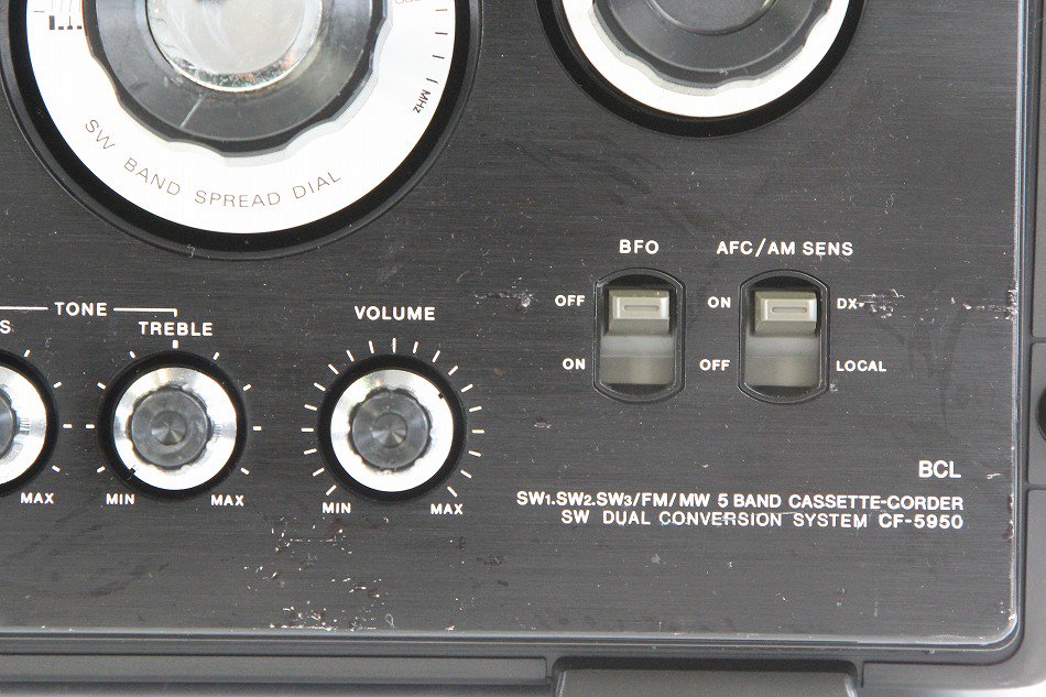 SONY ソニー CF-5950 スカイセンサー 5バンド・モノラルラジオカセット