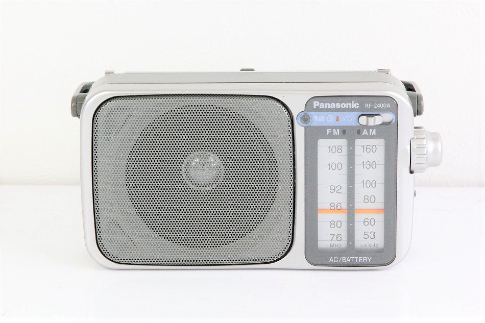 Panasonic FM AMラジオ RF-2400 動作品 電源コード付き 通販