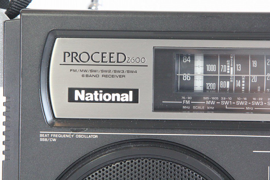 National ナショナル（現 Panasonic パナソニック） RF-2600 PROCEED 2600 FM MW SW1?4 6バ