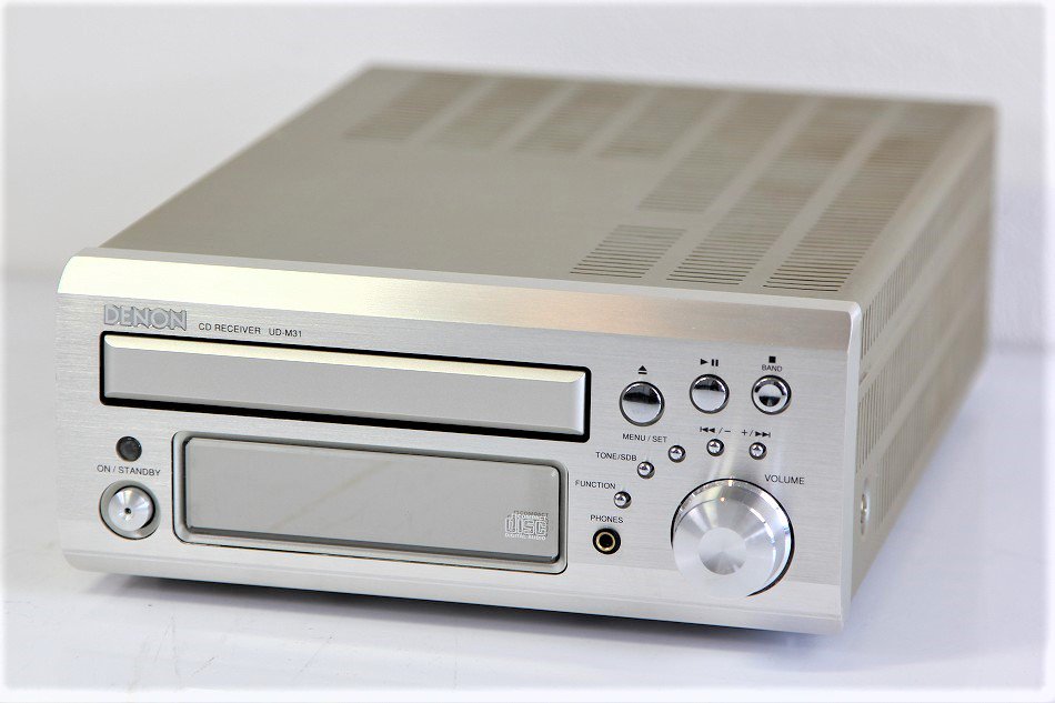 ジャンク』DENON コンポ CD UD-M30 DMD-M30 - ラジオ・コンポ