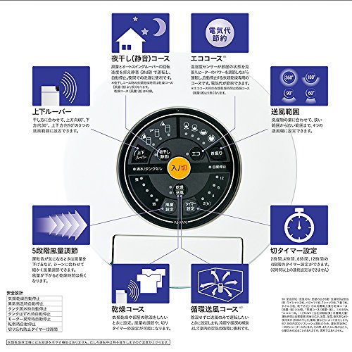 5月中旬まで！象印 衣類乾燥除湿機 RJ-XA70-WL 2016年製