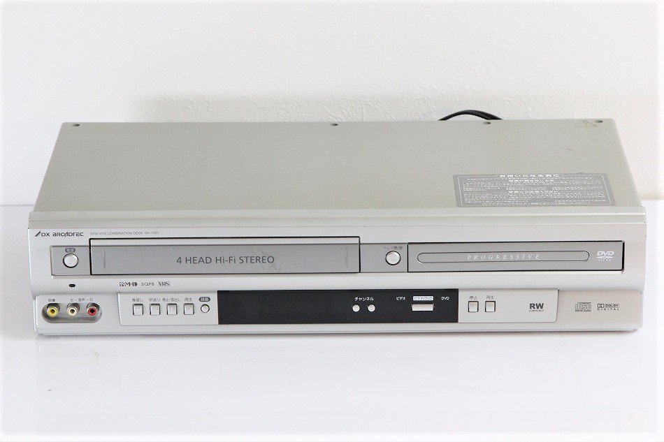 DXアンテナ DV-140V VHS/DVD一体型プレーヤー ビデオデッキ+inforsante.fr