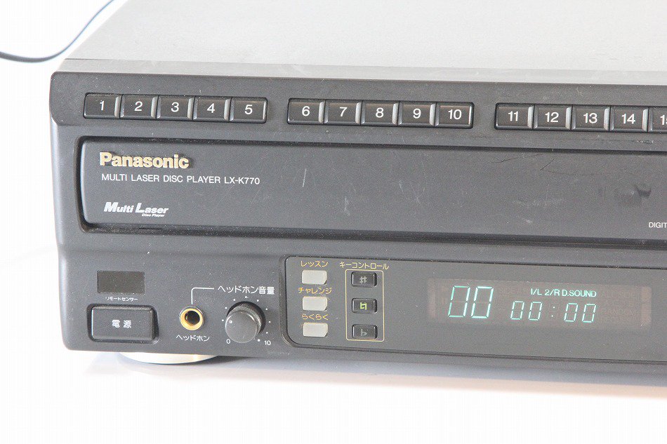 Panasonicマルチレーザーディスクプレイヤー LX-K570-
