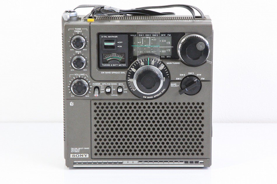 SONY ソニースカイセンサー　ICF-5900 ラジオ ラジオ オーディオ機器 家電・スマホ・カメラ スーパーセール限定