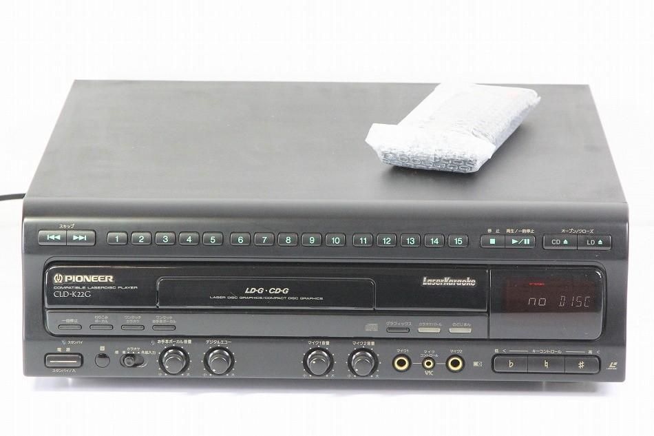 Pioneer パイオニア CLD-K22G CD/LDプレーヤー カラオケ対応(品)-