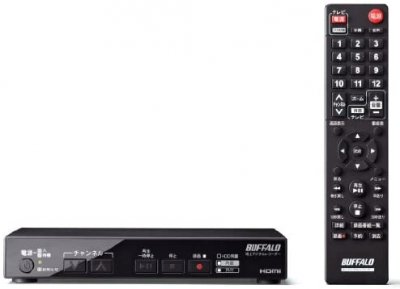 BUFFALO コンパクト HDDレコーダー HDMIケーブルセット 500GB DVR-1C2/500G【中古品】