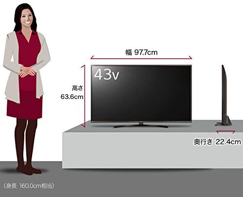 43UK6300PJF｜LG 43V型 液晶 テレビ 43UK6300PJF 4K HDR対応