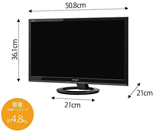 サイズ変更オプション-SHARP - 19V型 液晶 テレビ• AQUOS 外付HDD対応