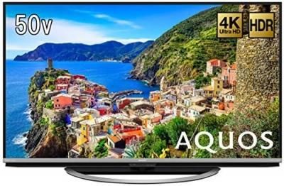 㡼 SHARP N-Blackѥͥ վ ƥ 4K HDRб AQUOS 50V LC-50US45ʡ