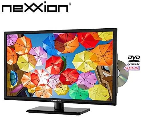 NEXXION 地デジ専用 DVDプレーヤー内蔵 24型テレビ リモコン付き - テレビ