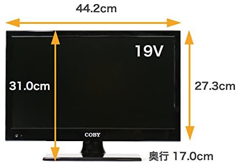 LEDDTV1927J2｜Coby 地上デジタル LED液晶テレビ 19v型 ハイビジョン 液晶テレビ  LEDDTV1927J2｜中古品｜修理販売｜サンクス電機