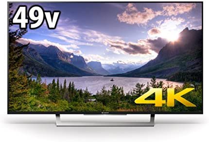 KJ-49X8300D｜ソニー 49V型 液晶 テレビ ブラビア KJ-49X8300D 4K Android TV  外付けHDD録画外付けHDD裏番組録画 2016年モデル｜中古品｜修理販売｜サンクス電機