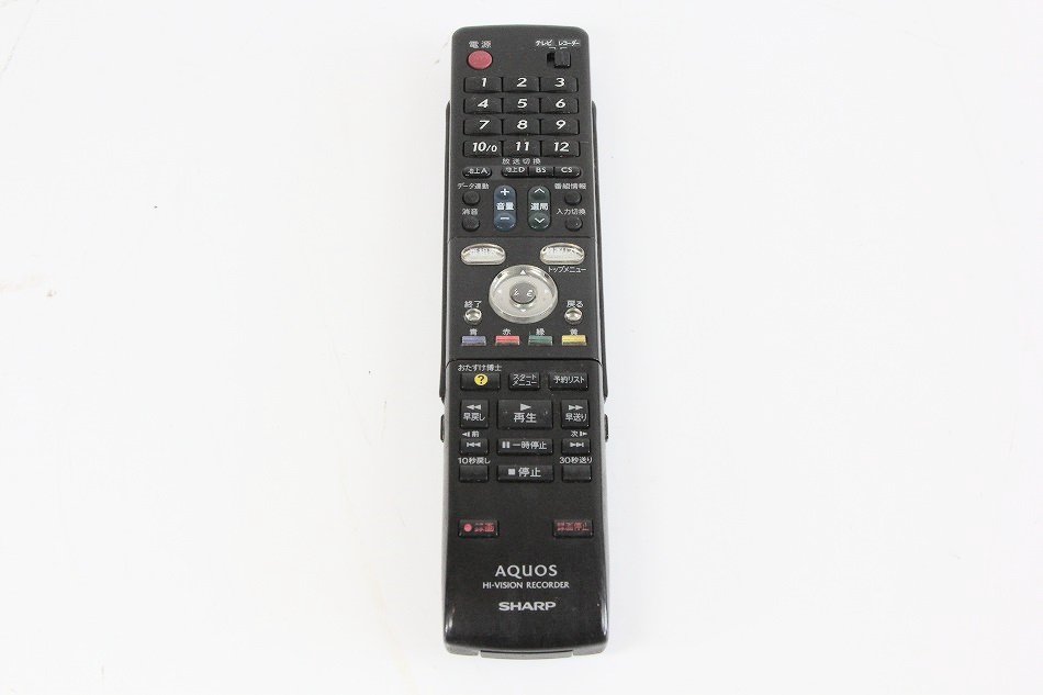 GA558PA｜シャープ DVD DV-ACV52用 リモコン送信機 GA558PA｜中古品