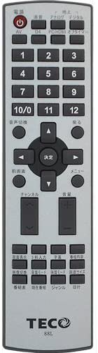 TECO テレビリモコン｜TECO 液晶テレビ 純正リモコン (TA3298JW