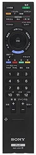 SONY ソニー純正テレビリモコン RMF-JD007 i8my1cf Amazon | SONY 純正テレビリモコン RM-JD007 | ソニー | AV