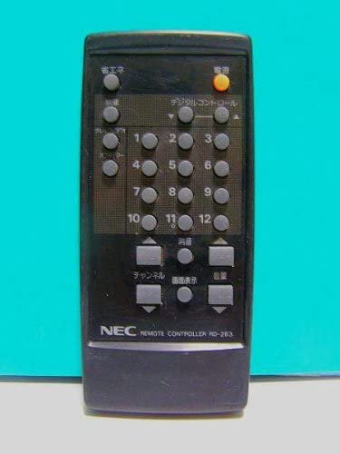 NEC テレビリモコン RD-137-