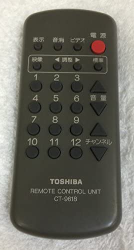 CT-9618｜東芝 テレビ用リモコン CT-9618 【23120109】 テレビ用