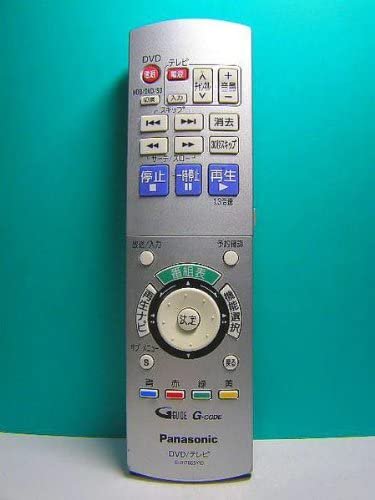 EUR7655Y10｜パナソニック DVD・テレビリモコン EUR7655Y10｜中古品