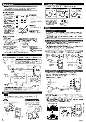 UTRW30BC-P｜マスプロ 4K・8K放送(3224MHz)対応 UHFテレビ・レコーダー