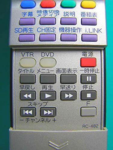 サンヨー テレビリモコン RC-482-