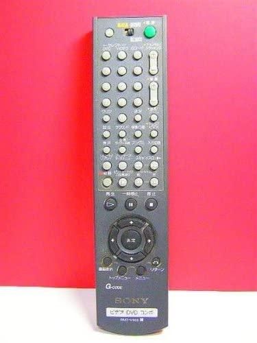 ソニー ビデオ DVD コンボリモコン RMT-V502E rdzdsi3 RMT-V502｜ソニー ビデオ DVD コンボリモコン RMT-V502｜中古品