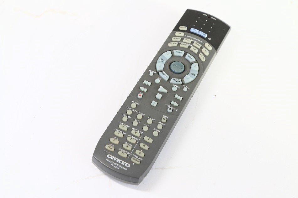 RC-437M｜オンキョー HOME THEATERリモコン RC-437M｜中古品