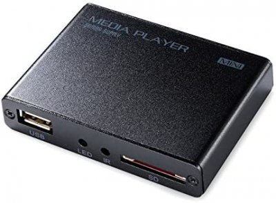 쥯 ǥץ졼䡼 HDMI/RCA USB/SDб MP4 ȥץ쥤ǽ HDMI֥° 400-MEDI020Hʡ