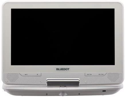 ✨️美品✨️BLUEDOT DVDプレーヤー 10インチ BDP-1030W 白 BDP-1030W｜BLUEDOT ポータブルDVDプレーヤー 10インチ回転式
