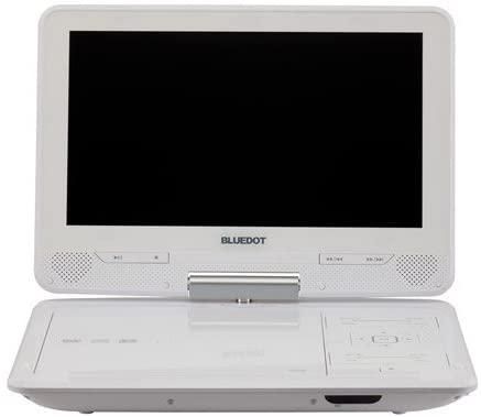 BDP-1030W｜BLUEDOT ポータブルDVDプレーヤー 10インチ回転式
