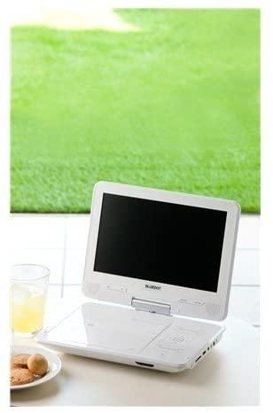 ✨️美品✨️BLUEDOT DVDプレーヤー 10インチ BDP-1030W 白 BDP-1030W｜BLUEDOT ポータブルDVDプレーヤー 10インチ回転式