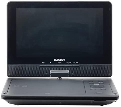 【美品】ポータブル　10インチ　DVDプレーヤー　BLUEDOT Amazon | BLUEDOT ポータブルDVDプレーヤー(10インチ/6.5時間