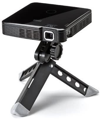 サンワダイレクト HDMIモバイルプロジェクター 小型 バッテリー内蔵 最大100ルーメン ブラック 400-PRJ014BK【中古品】