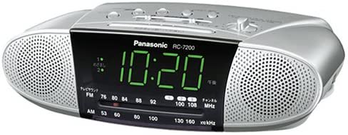 RC-7200-S｜パナソニック FM/AM クロックラジオ RC-7200-S｜中古品 