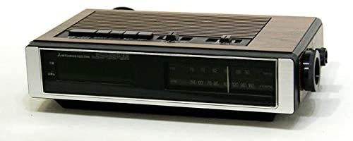 FT-480｜MITSUBISHI 三菱 ミツビシ FT-480 JEAGAM デジタル時計付FM/AMラジオ 木目調｜中古品｜修理販売｜サンクス電機