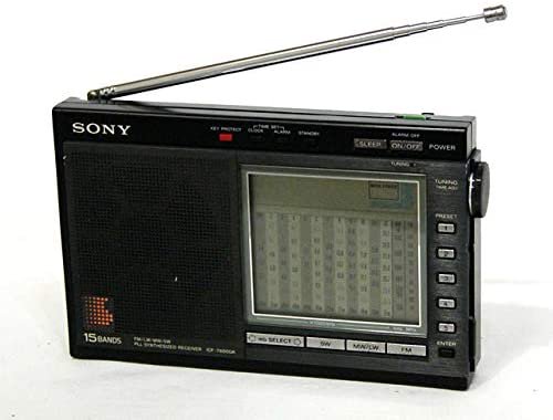 希少】SONY ICF-7600DA BCLラジオ ソニー 昭和レトロ-