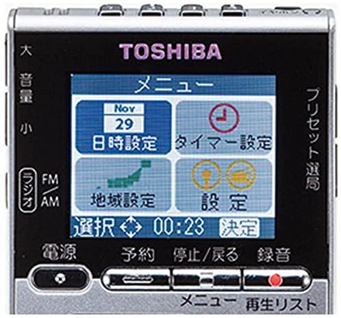 中古】TOSHIBA AM/FMラジオ 懐かし TY-SPR5-K 本体のみ