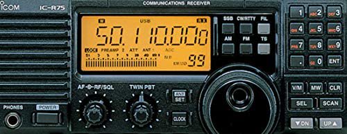 IC-R75 set｜icom HF～50MHz帯をオールモードでフルカバーする高性能