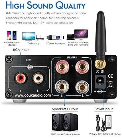 DZ048|Nobsound HiFi Bluetooth 5.0 デジタル パワーアンプ DZ048|Nobsound HiFi Bluetooth 5.0 デジタル パワーアンプ