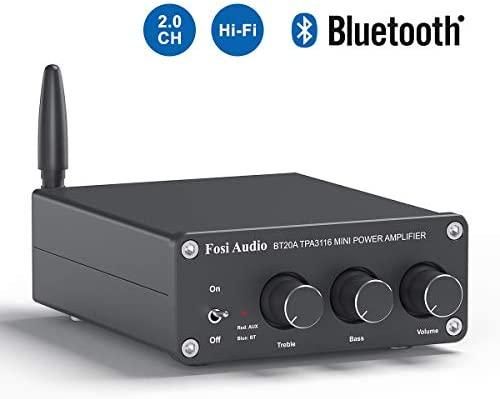 BT20A｜Fosi Audio BT20A Bluetooth 4.2ステレオオーディオ2チャンネル 