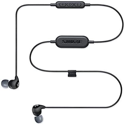 SE112-K-BT1-A｜SHURE ワイヤレスイヤホン BT1シリーズ SE112 Bluetooth カナル型 高遮音性 ブラック SE112-K -BT1-A 【国内正規品】｜中古品｜修理販売｜サンクス電機