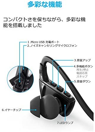 anker soundbuds sport nb10 販売 bt イヤホン ipx5 ネクバン ブラック