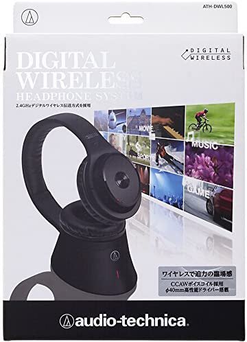 ATH-DWL500 BK｜audio-technica 密閉型ワイヤレスヘッドホンシステム ブラック ATH-DWL500 BK ｜中古品｜修理販売｜サンクス電機