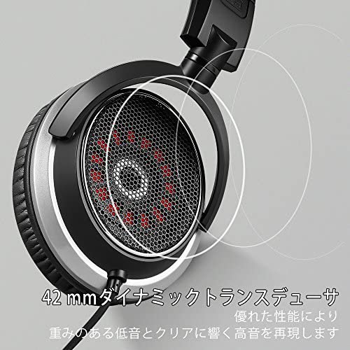 HS-5S｜AudioMX ヘッドホン 重低音 密閉型 オンイヤー 折りたたみ式