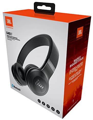 JBLE45BTBLK｜JBL E45BT Bluetoothヘッドホン 密閉型/オンイヤー/マイク付 ブラック JBLE45BTBLK 【国内正規品 】｜中古品｜修理販売｜サンクス電機